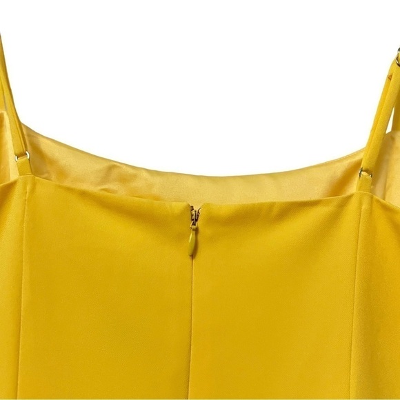 NWT Lovers + Friends Teddy Mini Dress in Lemon - Picture 6 of 10